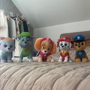 Paw Patrol Plush Toy Set